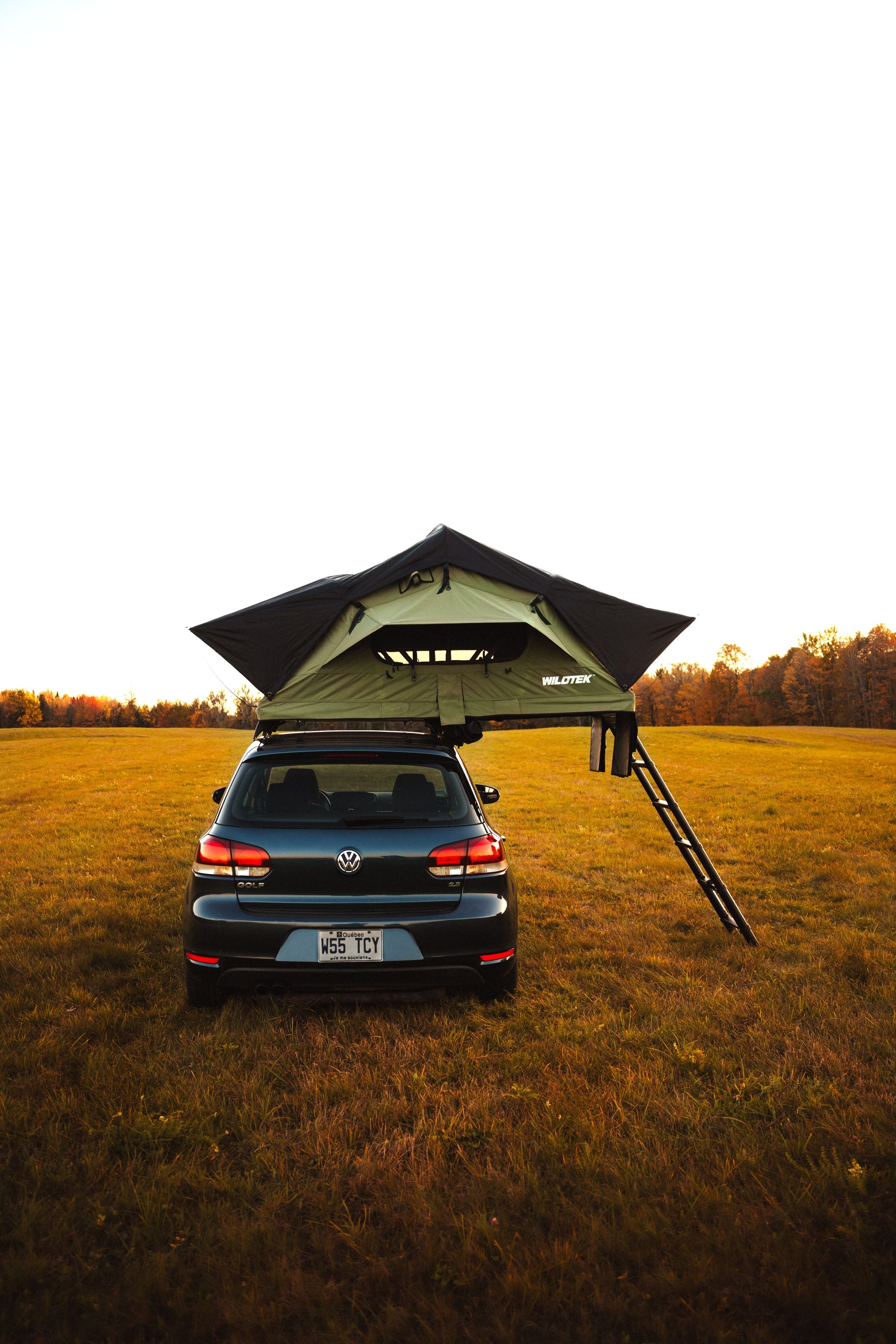 vw golf roof tent Rooftop tent softshell SEQUOIA-M – WILDTEK