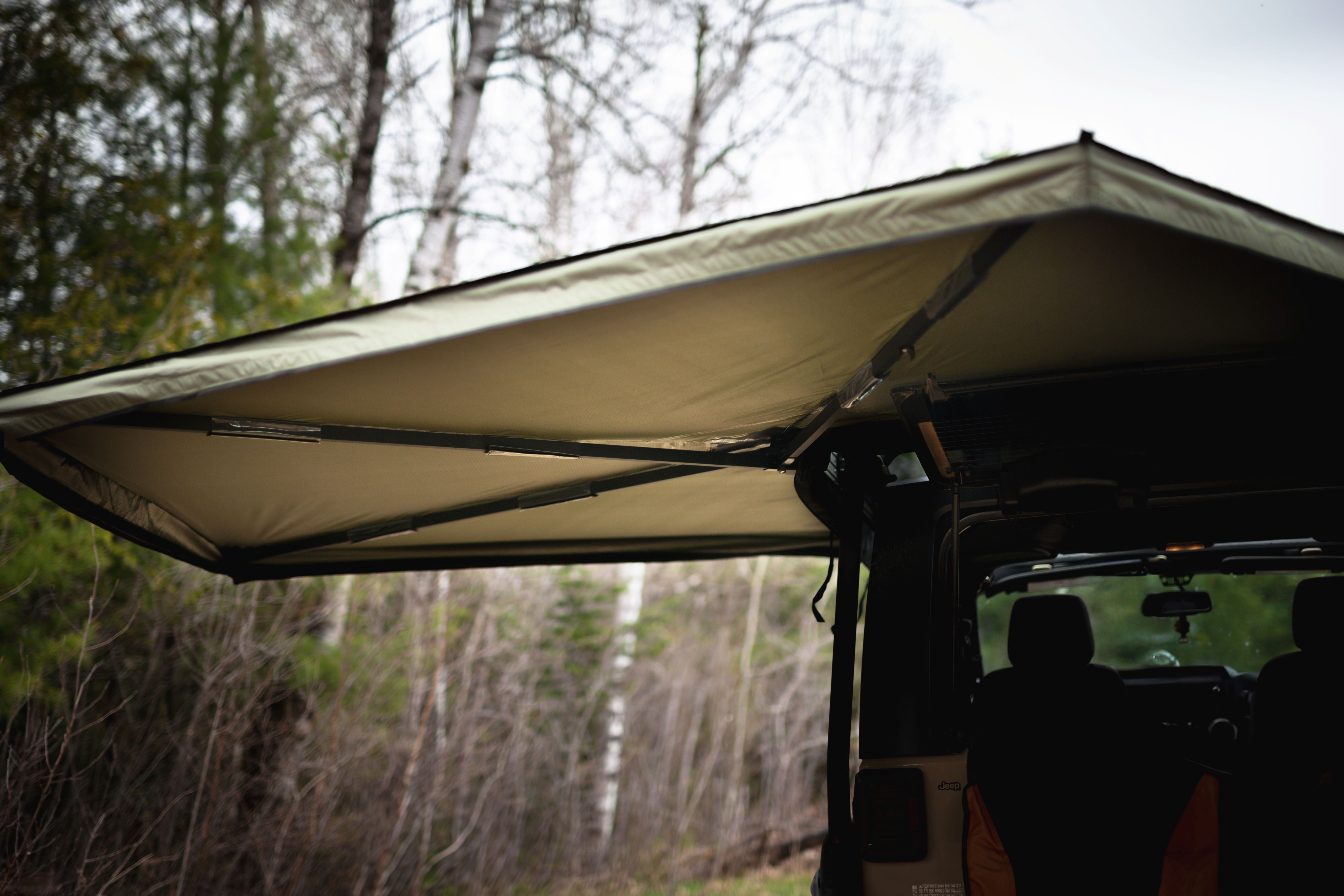 TEKNIC 270° Freestanding Awning – WILDTEK - Tentes de toits