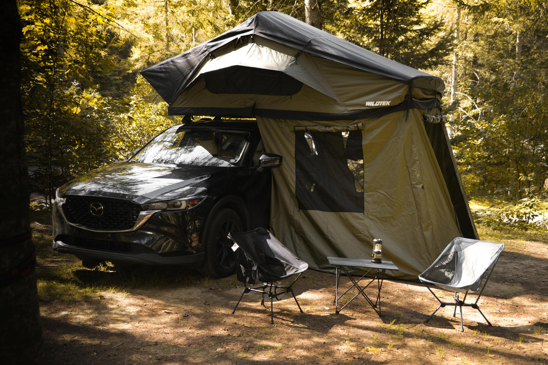 rooftop tents with annex Tent annex - SEQUOIA L – WILDTEK