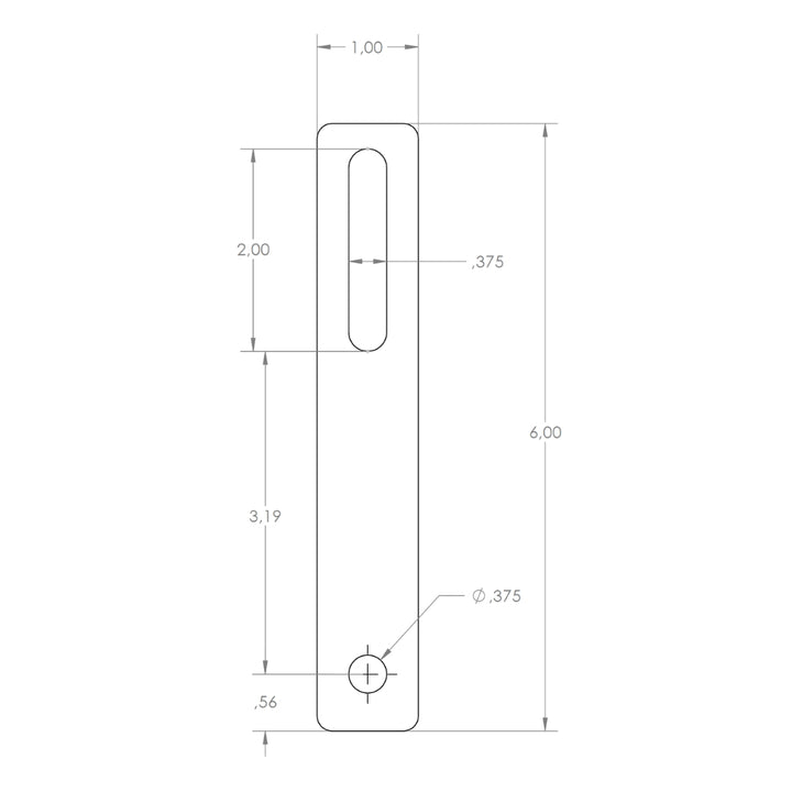 LONG plates - For Rooftop Tent installation