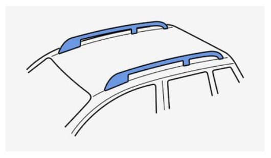 GENERIC Roof bars - Raised rails