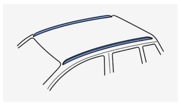 THULE Roof bars - Flush rails