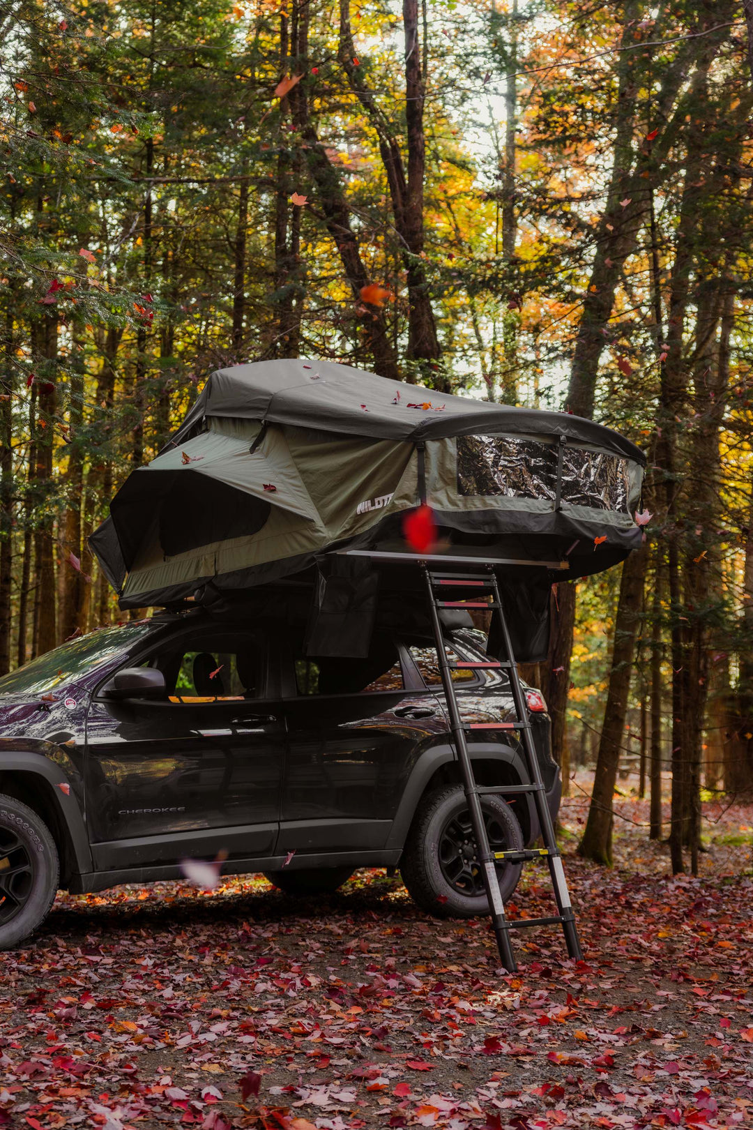 roof tent for jeep cherokee Rooftop tent Softshell SEQUOIA-L – WILDTEK