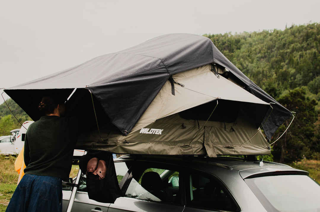 canopy tente Rooftop tent softshell SEQUOIA-M – WILDTEK