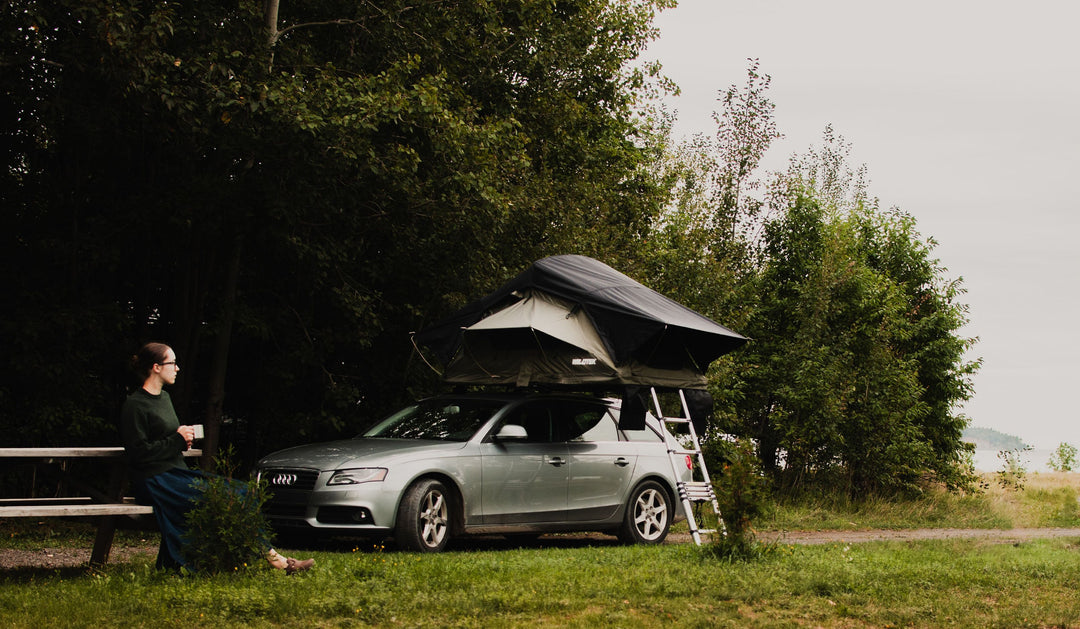 audi a6 roof tent Rooftop tent softshell SEQUOIA-M – WILDTEK